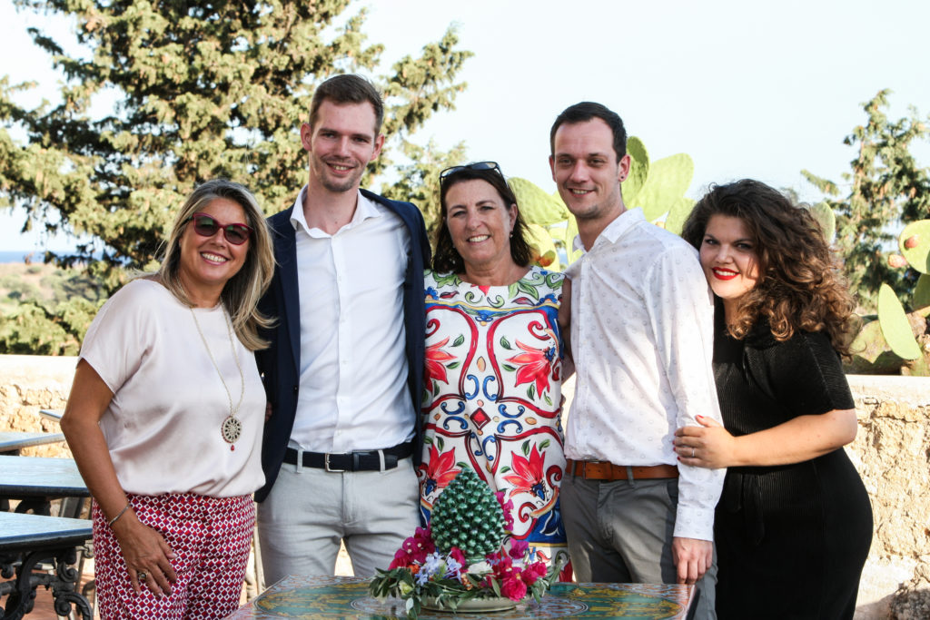 Gay wedding Sicily samen met de wedding planners in Noto